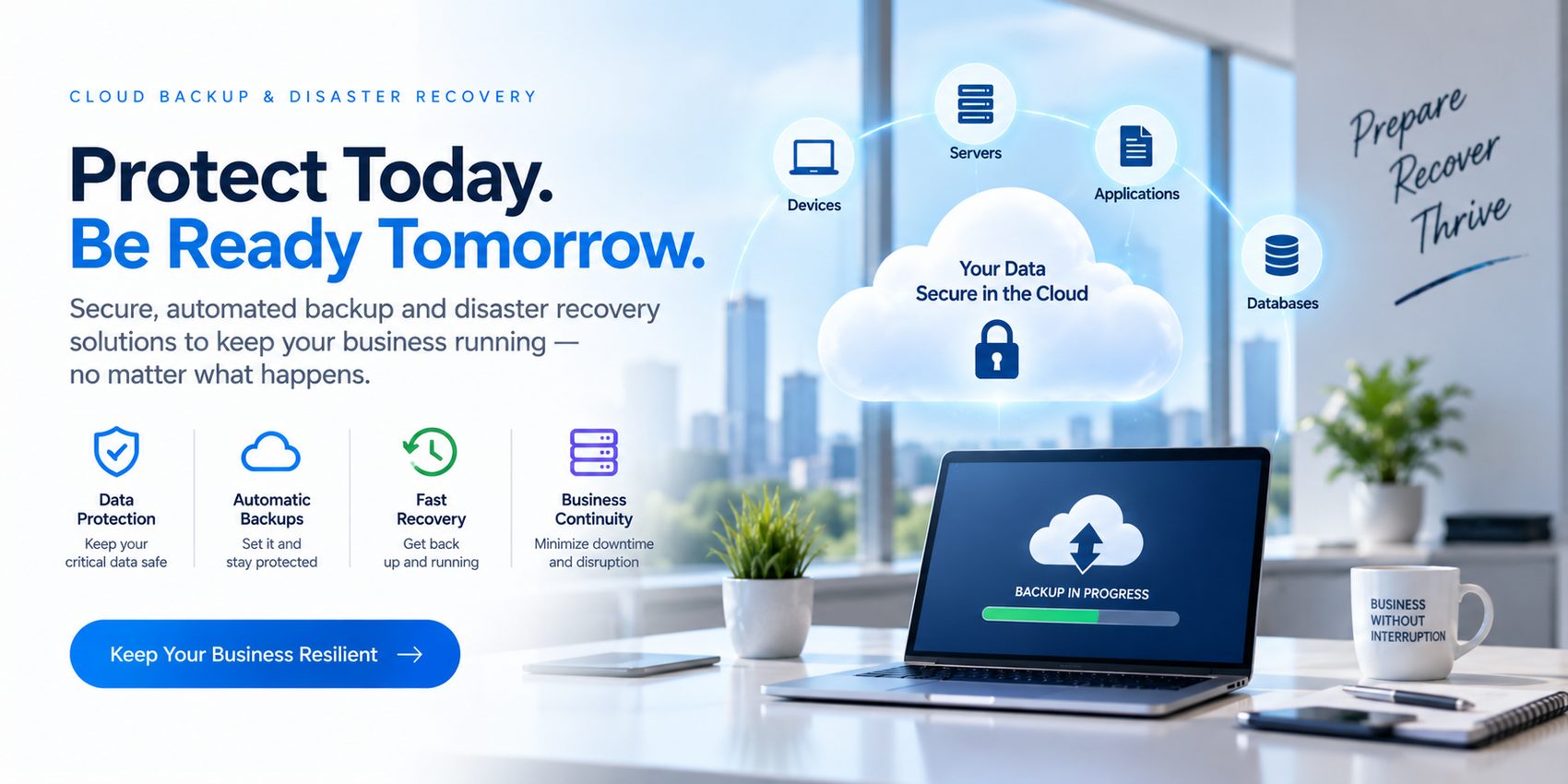 Cloud Backup & Disaster Recovery